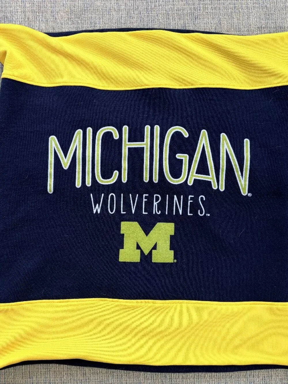 University Michigan Wolverines reworked sweatshirt 16